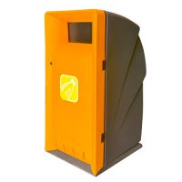 Přístřešek Re-Point na odpadovou nádobu – žlutý